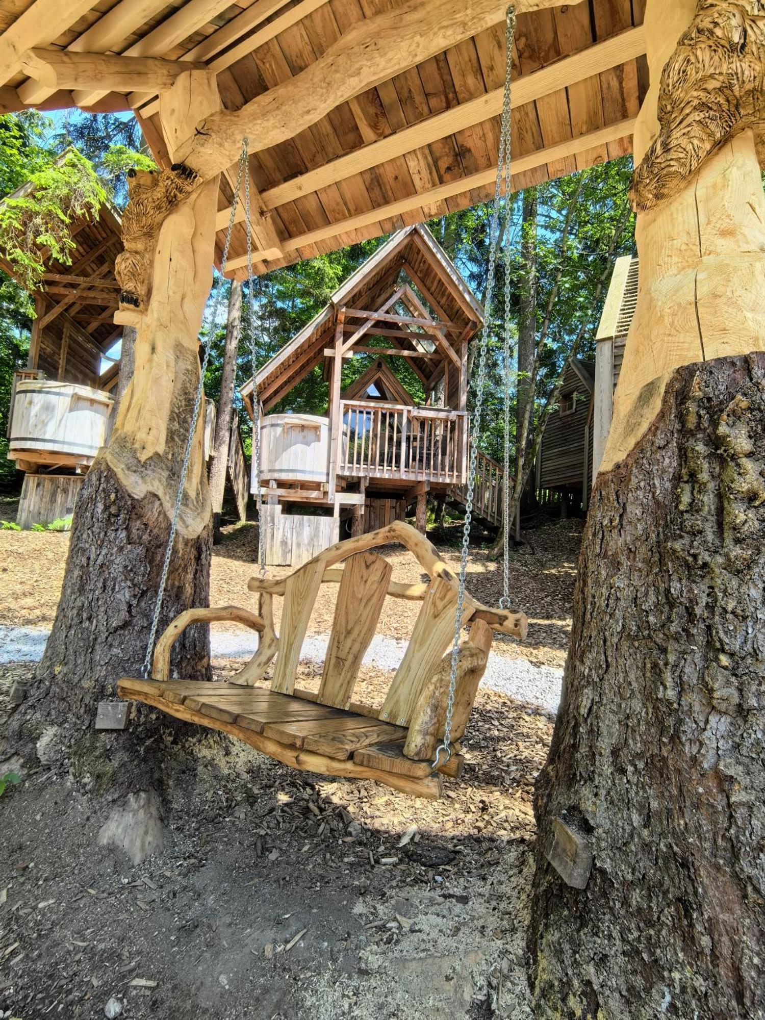 Luxury tent Ribno Alpine Glamping Bled